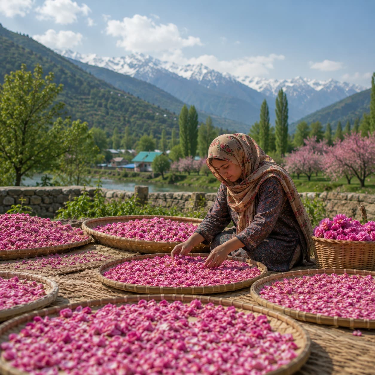 Kashmir, the place The Skin Shop's rituals and ingredients come from