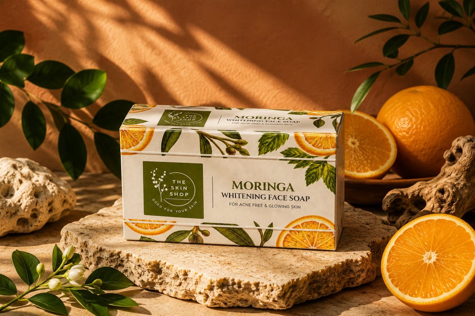 Moringa Whitening Soap Cleanser