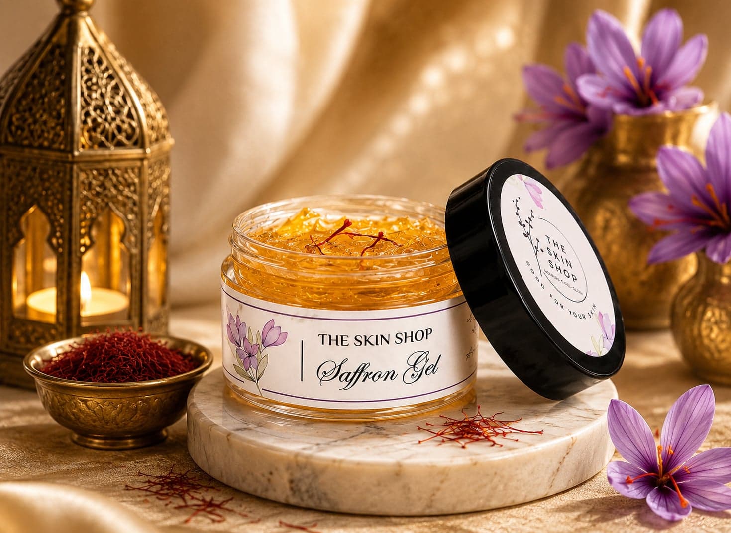 Saffron Gel